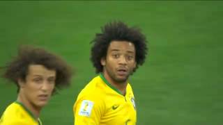 Brasil X Croácia  Gol do Marcelo Gol Contra  Globo [upl. by Samuelson]