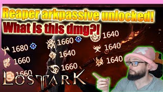 Reaper Arkpassive Unlocked What is this dmg Lost Ark [upl. by Heindrick832]