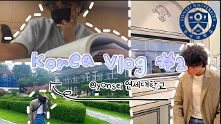 highschool junior at Yonsei VLOG [upl. by Nedrob]