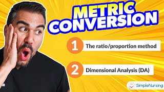 Intro to Metric Conversions  for Nursing Students [upl. by Ardnikal]