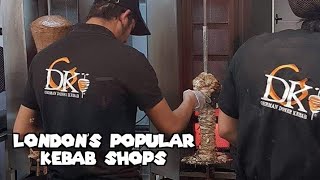 Trying Londons Popular Kebab Shops  GERMAN DONER KEBAB GDK [upl. by Ahkos]