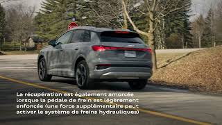 Utiliser la fonction de récupération dans votre Audi Q4 etron [upl. by Sorazal]