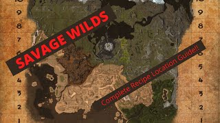 Conan Exiles Savage Wilds Complete Recipe location Guide with Admin Teleport Codes [upl. by Meek]