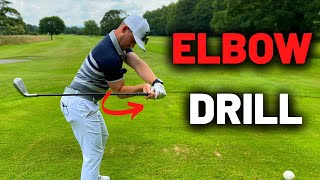 The effortless way to swing the golf club ELBOW DRIVER MOVE [upl. by Ennaid190]