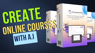 AI Coursecentric Review  Create Professional Online Courses with AIPowered Tools [upl. by Enilesor]