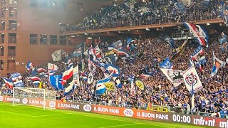 Gradinata Sud Doria at Stadio Luigi Ferraris  Coppa Italia Genoa FC vs UC Sampdoria 11 pen 56 [upl. by Jareb]