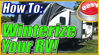 Winterize your RV Using Antifreeze Grand Design Imagine Series Travel Trailers [upl. by Dar]