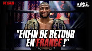 KSW  Les confidences de Parnasse avant sa défense de ceinture à Paris [upl. by Ira]