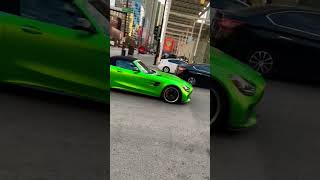 2020 Mercedes AMG GT R Coupe Spotted In Chicago  Loud Exhaust Sound  Pops Crackles 🔥 [upl. by Sumetra]