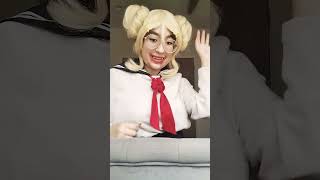 mha toga himiko cosplay 🔪🩸💛🎭 [upl. by Mountfort]