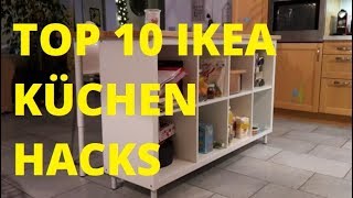 TOP 10 IKEAKüchenHACKS  DIY Kreatives für die Küche [upl. by Sydelle]