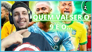 REACT JESUS RESSUSCITOU QUEM VAI SER O 9 DO BRASIL NA COPA Paródia Oi Como Cê Tá Vulgo FK [upl. by Aillimac]