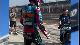 test private moto2 moto3 jelang motogp Austria 2024 Deniz Oncu comeback [upl. by Adnolahs]