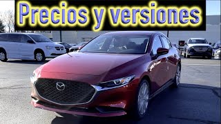 Precios y versiones Mazda 3 Sedán 2022 [upl. by Cate]