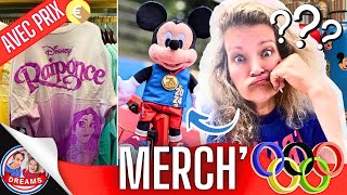 COUP DE GUEULE MERCH OLYMPIQUE amp NOUVEAUTÉS PRINCESSES À DISNEYLAND PARIS [upl. by Eibrad]