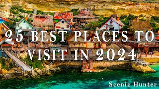 25 Best Countries To Visit In 2024  Travel Guide 2024 [upl. by Alegnaoj]