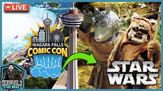 NIAGARA FALLS COMIC CON 2025  FIRST Star Wars Guest ANNOUNCEMENT  Warwick Davis [upl. by Ielarol676]