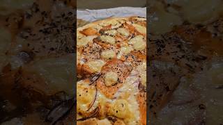 pizza au saumon pizza recipe [upl. by Noscire]