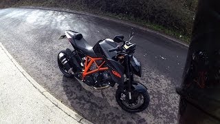 KTM Super Duke 1290 R Walk around and start [upl. by Lassiter915]