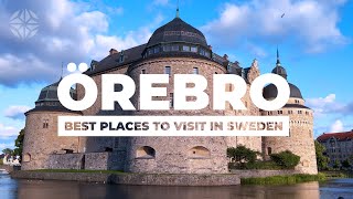 Örebro  Best Places to Visit in Sweden 4K  Travel to Sweden [upl. by Ayaj]