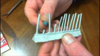 Gluing Tip For Small Model Parts Vid 234 [upl. by Tasha469]