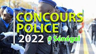 concours police 2022  Sénégal   comment sinscrire [upl. by Farlay122]