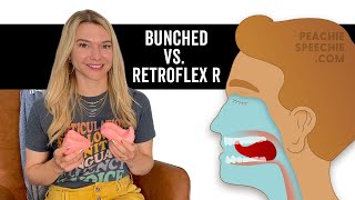 Bunched R vs Retroflex R Tongue Placement by Peachie Speechie [upl. by Anidene]