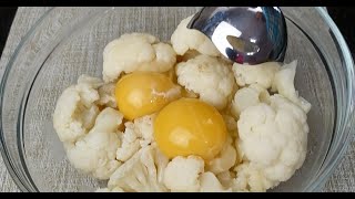 Cest la recette du choufleur la plus délicieuse que jai jamais mangé‼️ super SIMPLE et SAIN [upl. by Elleirad]