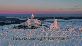 Winterimpressionen am Fichtelberg bei Oberwiesenthal im Januar 2019 [upl. by Hurd91]