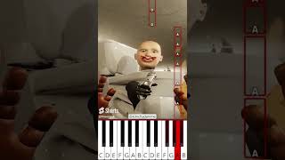 skibidi Pranks vs 🔫 kimchadanime Skibidi Toilet Animation  Octave Piano Tutorial [upl. by Einnoc]