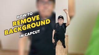 How to Remove Background in Capcut and Add New Background  Edit Tutorial [upl. by Auria160]