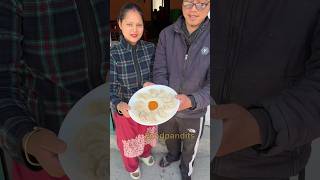 Beautiful Couple Ka Ladakhi Veg Dhaba shorts [upl. by Ruphina]