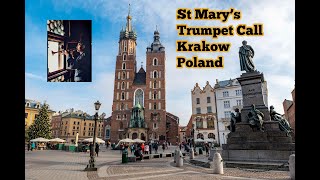 St Marys Trumpet Call  noon  Krakow  Poland [upl. by Nitneuq990]