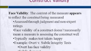 Types of Validity [upl. by Weinhardt]