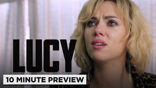 Lucy  10 Minute Preview  Film Clip  Now on Bluray DVD amp Digital [upl. by Ineslta]