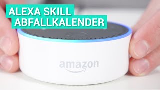 Amazon Alexa Skill  Abfallkalender [upl. by Stannfield]