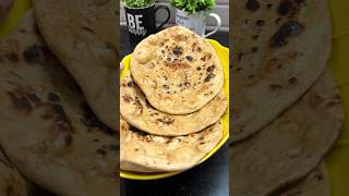 Gehu Ke Atta Ka Butter Naan  Wheat flour Naan  wheatflournaan butternaan naanrecipes shorts [upl. by Ahsot]