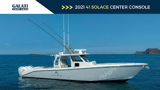 For Sale  2021 41 Solace Center Console quotLa Otra Vidaquot [upl. by Sharleen]