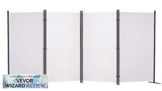 VEVOR Room Divider 56 ft （88×675inch）Room Dividers and Folding Privacy Screens 4panel Review [upl. by Pennie]