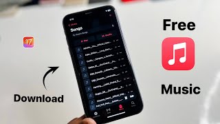 How to download songs in iPhone  Free iOS 17  UPDATED METHOD [upl. by Apoor]