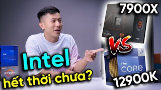 TNCN  đại chiến Core i9 12900K vs Ryzen 9 7900X [upl. by Llednol]