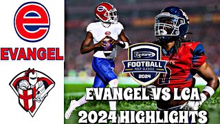 Evangel vs LCA 2024  Louisiana High School Football LHSAA Div 15A [upl. by Arrais]