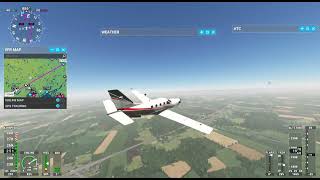 Daher TBM 930 depart Toronto to Ottawa CAN [upl. by Peskoff897]