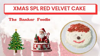 Red Velvet Cake Recipe at Home  Xmas Spa  The Banker Foodie [upl. by Kynthia]