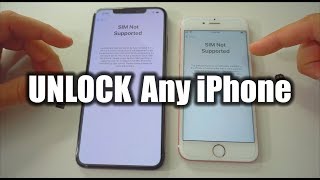 The ONLY Way To Unlock Any iPhone From Any Carrier ● [upl. by Zipah]