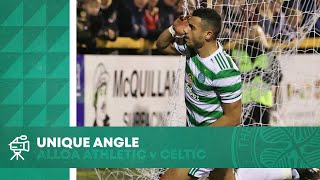 Unique Angle Alloa Athletic 12 Celtic  Giakoumakis amp Abada help Bhoys progress in Scottish Cup 🍀 [upl. by Esma]