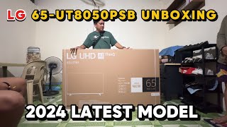 Unboxing the LG 65UT8050PSB 2024 latest model [upl. by Anirav]