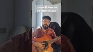 De Andrè diceva la canzone dellamore perduto bardo cantautore musica cover [upl. by Kahler]