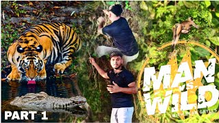 Man vs Wild  part 1  manvswildspoof manvswildhindi youtube [upl. by Inanuah691]