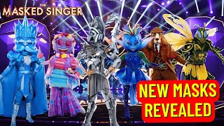 New Masks REVEALED  Masked Singer Season 12 [upl. by Zelle607]